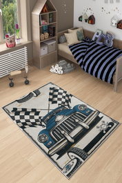 Conceptum Alfombra para Pasillo Multicolor 100 x 150 cm